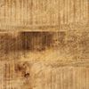 vidaXL tömör mangófa és vas tálalóasztal 100 x 35 x 76 cm