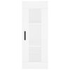 vidaXL feh&eacute;r szerelt fa magasszekr&eacute;ny 34,5x34x180 cm