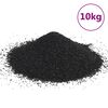 vidaXL 10 kg fekete akv&aacute;riumhomok 0,2-2 mm