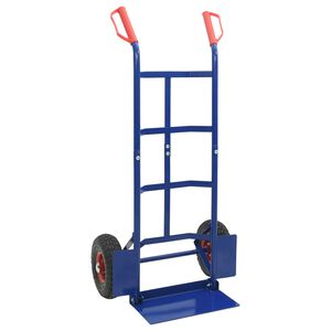 vidaXL Kibőv&iacute;thető K&eacute;zikocsi K&eacute;k &eacute;s Piros 57 x 46 x 113 cm Ac&eacute;l