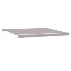 vidaXL Napernyő Vil&aacute;gossz&uuml;rke 450 x 350 x 165 cm Poli&eacute;szter