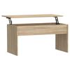 vidaXL sonoma t&ouml;lgy sz&iacute;nű szerelt fa doh&aacute;nyz&oacute;asztal 102x50,5x52,5 cm