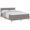 vidaXL Boxrug&oacute;s &aacute;gy p&aacute;rn&aacute;val fejt&aacute;ml&aacute;val T&oacute;psz&iacute;nű 140 x 190 cm sz&ouml;vet
