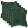 vidaXL P&aacute;rna huzat 6 db HOUTEN S&ouml;t&eacute;tz&ouml;ld 30 x 30 cm Boucl&eacute;