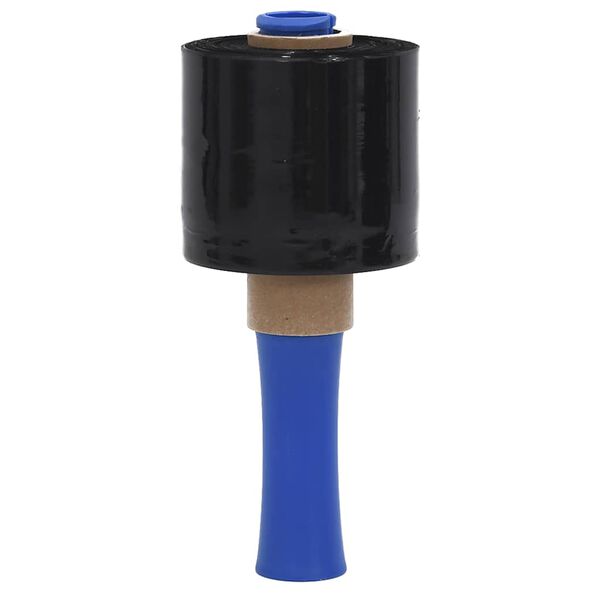 vidaXL stretch f&oacute;lia 10 pcs fekete 23 &mu;m 10 cm x 300 m