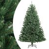 vidaXL z&ouml;ld csukl&oacute;p&aacute;ntos műkar&aacute;csonyfa &aacute;llv&aacute;nnyal 150 cm