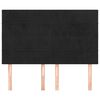 vidaXL fekete b&aacute;rsony fejt&aacute;mla 144x5x118/128 cm