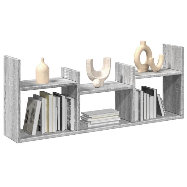 vidaXL sz&uuml;rke sonoma sz&iacute;nű szerelt fa faliszekr&eacute;ny 100 x 18 x 40 cm