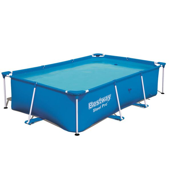 Bestway Steel Pro &uacute;sz&oacute;medence ac&eacute;lv&aacute;zzal 259 x 170 x 61 cm 56403
