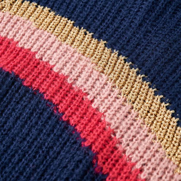 Gyerek pulóver kötött Navy 128