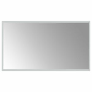 vidaXL LED F&uuml;rdőszoba T&uuml;k&ouml;r t&uuml;k&ouml;rrel &Aacute;tl&aacute;tsz&oacute; 70 x 40 cm edzett &uuml;veg