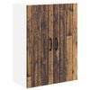 vidaXL Fali &uuml;veges szekr&eacute;ny LUCCA Antik Fa 60 x 31 x 80 cm Szerelt Fa