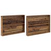 vidaXL Magazin &aacute;llv&aacute;ny 2 db &Ouml;reg fa 100 x 12 x 70 cm Szerelt Fa