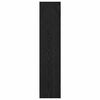 vidaXL K&ouml;nyvespolc Fekete t&ouml;lgy 80 x 24 x 109 cm Faanyag