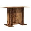 vidaXL antik fa sz&iacute;nű szerelt fa &eacute;tkezőasztal 110 x 60 x 75 cm