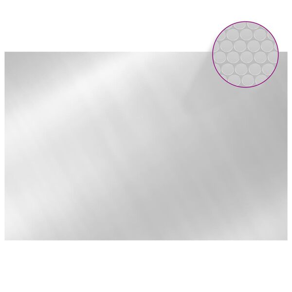 vidaXL ez&uuml;st polietil&eacute;n medencetakar&oacute; 300 x 200 cm