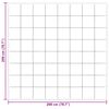 vidaXL T&eacute;li takar&oacute; S&ouml;v&eacute;nyes Kr&eacute;m 200 x 200 cm Mikrosz&aacute;l