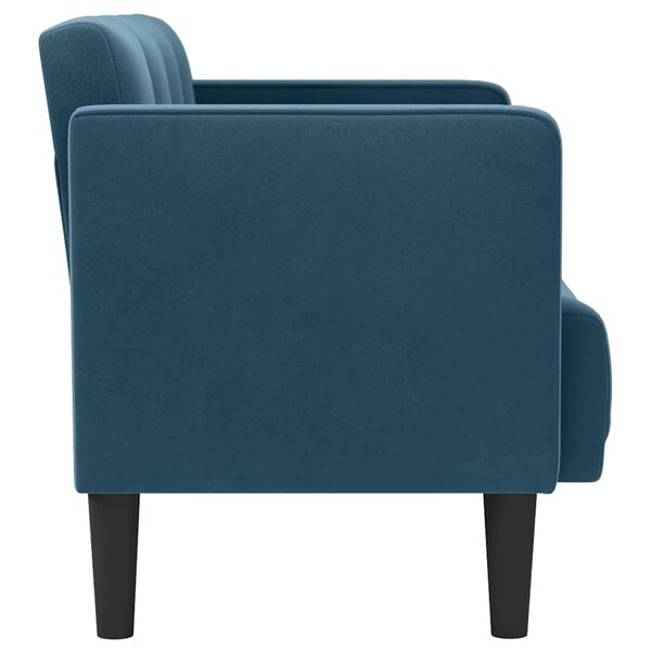 vidaXL k&eacute;k b&aacute;rsony loveseat kanap&eacute; 111 cm