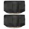 vidaXL 2 db kerek kerti b&uacute;torhuzat 10 fűzőlyukkal &Oslash;230 x 90 cm
