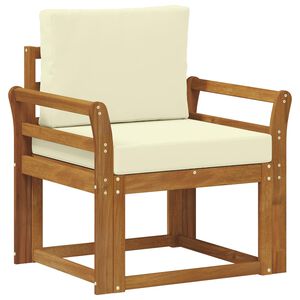 vidaXL K&uuml;lt&eacute;ri kanap&eacute; T&ouml;m&ouml;r ak&aacute;cfa &eacute;s poli&eacute;szter Term&eacute;szetes