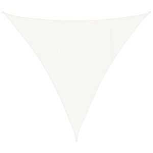 vidaXL feh&eacute;r HDPE napvitorla 160 g/m&sup2; 4,5 x 4,5 x 4,5 m