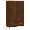 vidaXL barna t&ouml;lgysz&iacute;nű szerelt fa magasszekr&eacute;ny 69,5 x 31 x 115 cm