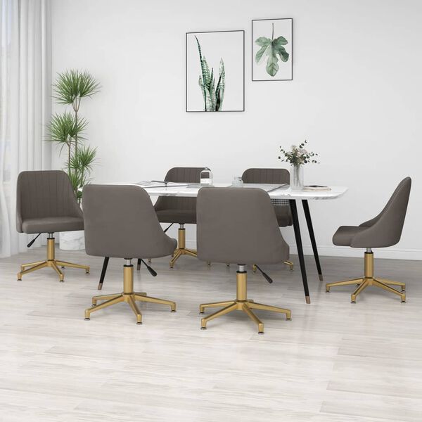 vidaXL 6 db vil&aacute;gossz&uuml;rke b&aacute;rsony forg&oacute; &eacute;tkezősz&eacute;k