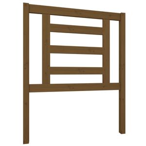 vidaXL m&eacute;zbarna t&ouml;m&ouml;r fenyőfa &aacute;gy fejt&aacute;mla 81 x 4 x 100 cm