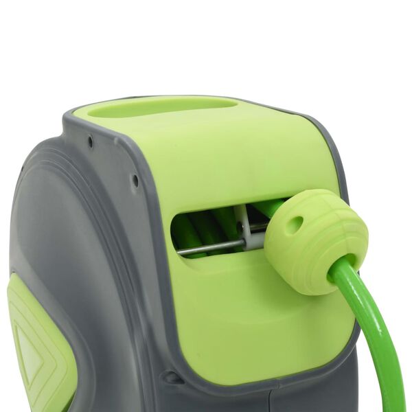 vidaXL automata visszahúzható falra szerelhető víztömlődob 10+1 m