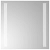 vidaXL LED-es f&uuml;rdőszobat&uuml;k&ouml;r 30x30 cm