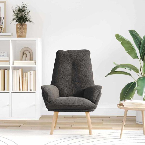 vidaXL karossz&eacute;k S&ouml;t&eacute;tsz&uuml;rke 69 x 74 x 93 cm Sherpa sz&ouml;vet