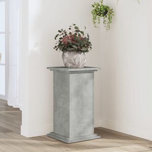 vidaXL betonsz&uuml;rke szerelt fa n&ouml;v&eacute;ny&aacute;llv&aacute;ny 33 x 33 x 60 cm