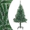 vidaXL z&ouml;ld műkar&aacute;csonyfa h&oacute;val 120 cm