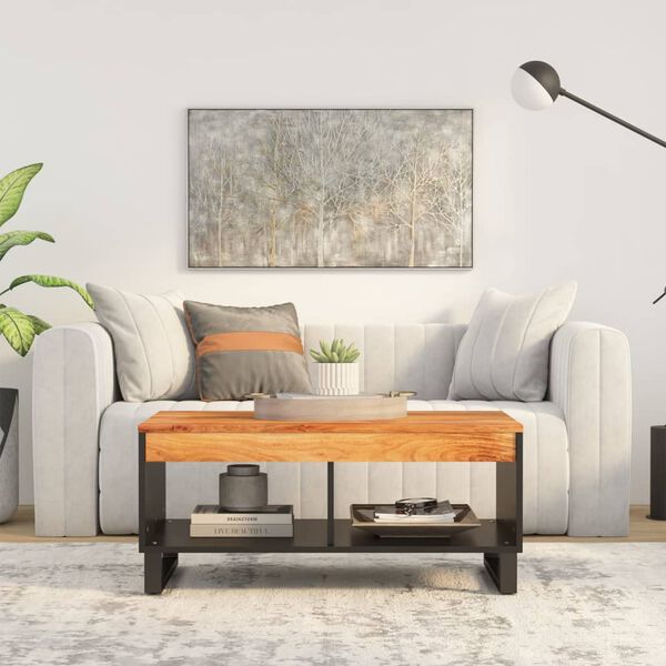 vidaXL t&ouml;m&ouml;r ak&aacute;cfa doh&aacute;nyz&oacute;asztal 90 x 50 x 40 cm