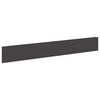 vidaXL Fűszeg&eacute;lyez&eacute;s 20 db 100 x 15 cm Ac&eacute;l Fekete