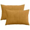 vidaXL P&aacute;rna huzat 2 pcs ALMELO S&aacute;rga 50 x 80 cm cord