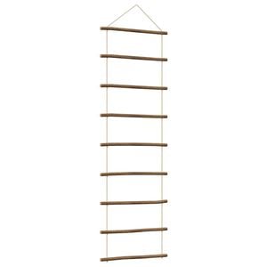 vidaXL Fali dekor&aacute;ci&oacute;s l&eacute;tra form&aacute;j&uacute; 50x150 cm Term&eacute;szetes &aacute;g
