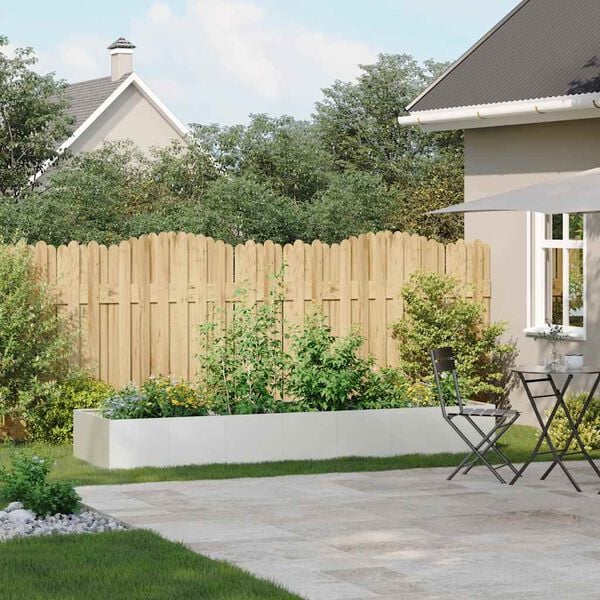 vidaXL feh&eacute;r ac&eacute;l n&ouml;v&eacute;nytart&oacute; 280x80x40 cm