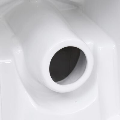 vidaXL fehér kerámia WC öblítőrendszerrel