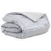 vidaXL Ny&aacute;ri Takarm&aacute;ny Ez&uuml;st 200 x 200 cm Satin &eacute;s Mikrosz&aacute;las