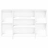 vidaXL fehér szerelt fa tálalószekrény 120 x 30 x 75 cm