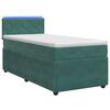 vidaXL Boxspring &aacute;gy matraccal S&ouml;t&eacute;tz&ouml;ld 90 x 200 cm B&aacute;rsony