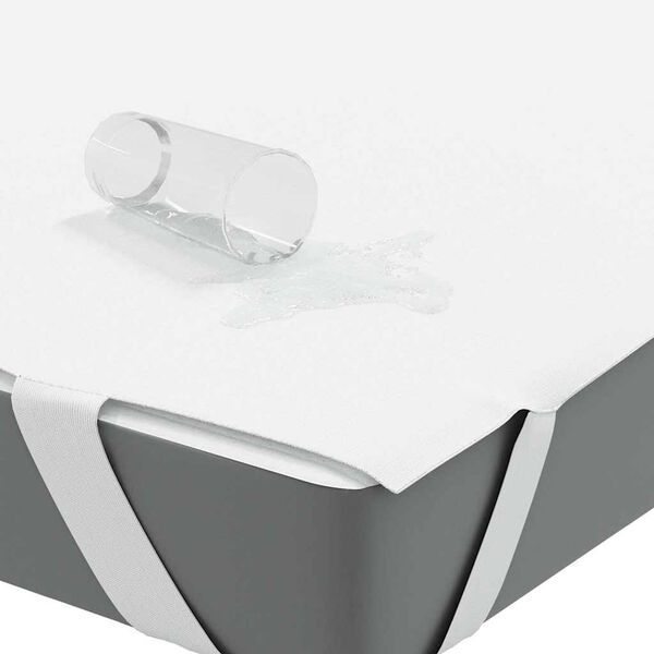 vidaXL fehér matracvédő 80 x 200 cm vízálló