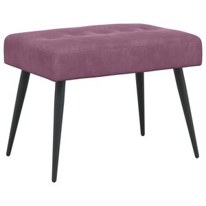vidaXL Gombos varr&aacute;s&uacute; pad Lila 60 x 40 x 45 cm B&aacute;rsony