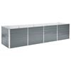 vidaXL sz&uuml;rke horganyzott ac&eacute;l kerti magas&aacute;gy&aacute;s 320 x 80 x 77 cm
