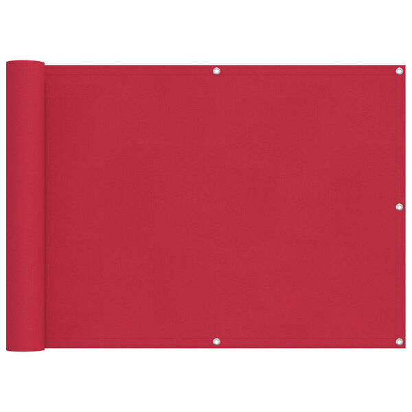 vidaXL Erk&eacute;ly Sz&uacute;nyogh&aacute;l&oacute; Burgundi 75 x 300 cm Oxford Sz&ouml;vet