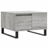 vidaXL sz&uuml;rke sonoma sz&iacute;nű szerelt fa doh&aacute;nyz&oacute;asztal 55 x 55 x 36,5 cm
