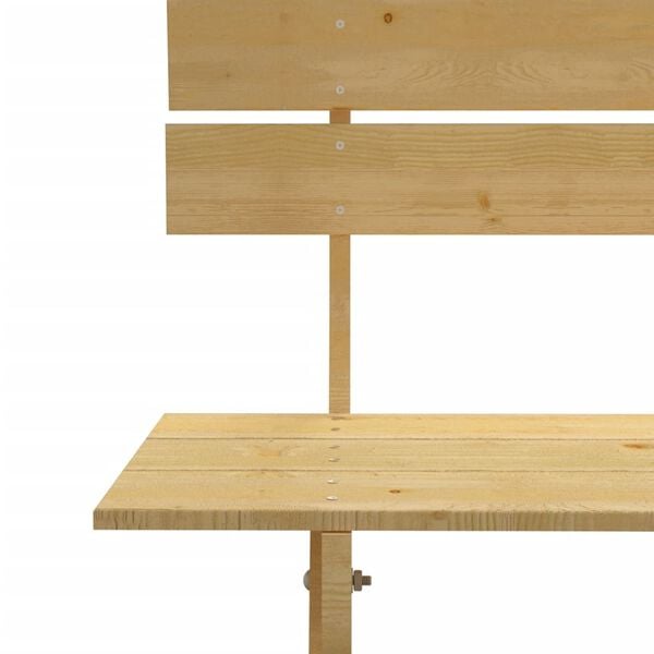 vidaXL impregn&aacute;lt fenyőfa kerti pad 150 cm