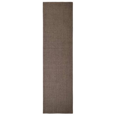 vidaXL barna szizálszőnyeg kaparófához 66 x 250 cm