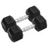 vidaXL 2 db &ouml;sszesen &ouml;nt&ouml;ttvas egykezes s&uacute;lyz&oacute; 8 kg